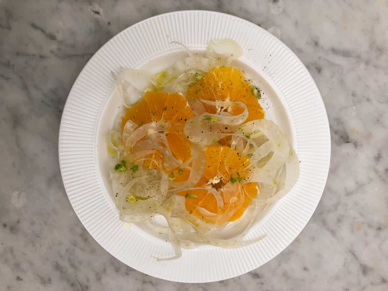 Italian Fennel and Orange Salad A Winter Salad Recipe from Sicily